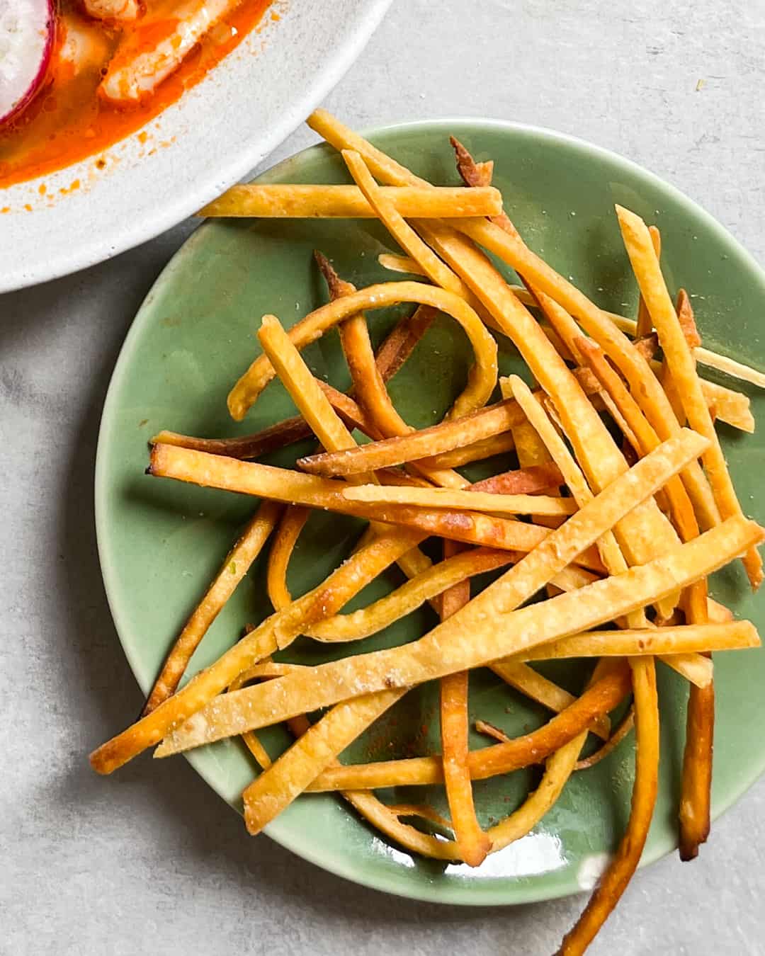 Crispy Fried Tortilla Strips