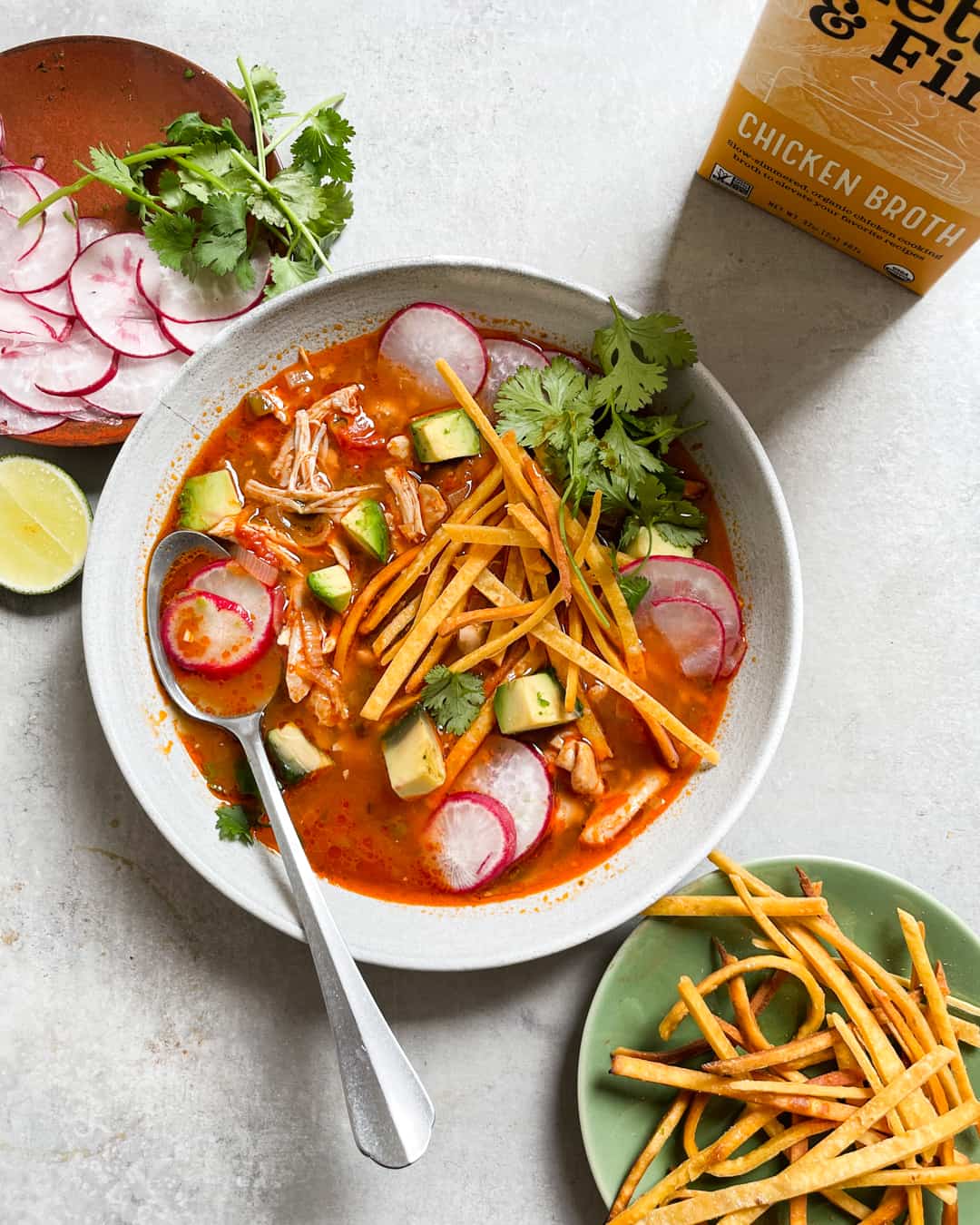 Easy Chicken Tortilla Soup Gluten Free Primal Gourmet Recipe